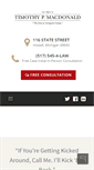 Mobile Screenshot of livingstoncountylaw.com